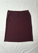 Prada SS 2000 Silk Polka Dot Skirt (S)