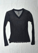 1990s Dolce & Gabbana Virgin Mary Mesh Top (S/M)