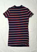 1970s Navy and Red Striped T-Shirt (S)