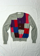 CDG Robe De Chambre AD 2002 Patchwork Cardigan (XS/S)