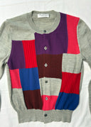CDG Robe De Chambre AD 2002 Patchwork Cardigan (XS/S)