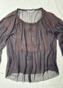 Sportmax Silk and Lace Blouse (M/L)