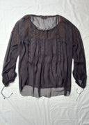 Sportmax Silk and Lace Blouse (M/L)
