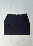 Yohji Yamamoto Wool Mini Skirt (XS/S)
