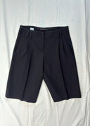 Narciso Rodriguez Black Wool Shorts (XS/S)