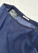Prada 2011 Blue Linen Skirt (XS)