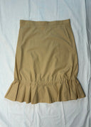 Moschino Cheap and Chic Tan Cotton Skirt (XS/S)