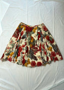 Kenzo SS 2005 Fruit Print Circle Skirt S/M)