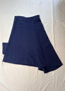 Yohji Yamamoto Blue Wool Skirt (S/M)