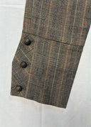 Kenzo Beaded Plaid Trouser (S)