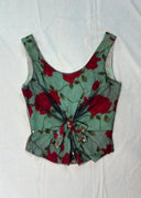 1990s Moschino Cheap and Chic Floral Top (XS)