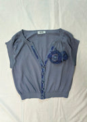 Moschino Cheap and Chic Cotton Knit Top (XS/S)