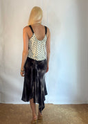 Issey Miyake 1990s Velvet Skirt (XS/S)