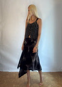 Issey Miyake 1990s Velvet Skirt (XS/S)