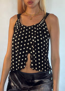 Emporio Armani Polka Dot Top (S/M)