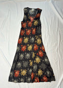 1990s Dries Van Noten Floral Rayon Dress (S/M)