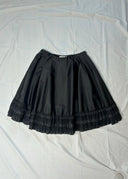 Prada FW 2010 Nylon Ruffle Skirt (XS)