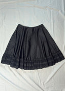 Prada FW 2010 Nylon Ruffle Skirt (XS)