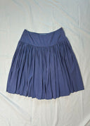 Prada 2010 Purple Gathered Skirt (XS/S)