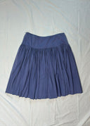 Prada 2010 Purple Gathered Skirt (XS/S)