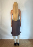 Chloe 1990s Purple Wool Skirt (XS)
