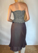 Celine SS 2002 Silk Tube Top (XS/S)