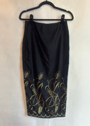 Voyage for Bergdorf Goodman Satin Midi Skirt (XS/S)