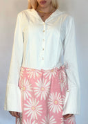 Annette Gortz Button Up Shirt Bodysuit (M/L)