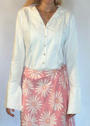 Annette Gortz Button Up Shirt Bodysuit (M/L)