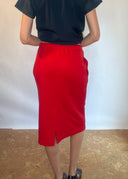 Comme Des Garcons AD 2006 Red Skirt (XS/S)