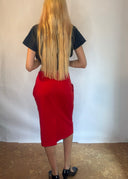 Comme Des Garcons AD 2006 Red Skirt (XS/S)