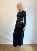Gianfranco Ferre Knit Wrap Skirt (L/XL)