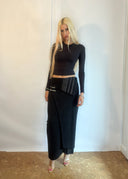 Gianfranco Ferre Knit Wrap Skirt (L/XL)