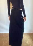 Gianfranco Ferre Knit Wrap Skirt (L/XL)