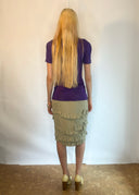 Gucci SS 2003 Ruffle Skirt (S)