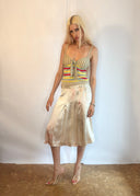 Prada Silk Tie Dye Skirt (S/M)
