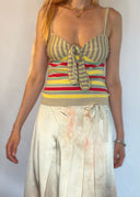 Max Mara Striped Knit Tank (S/M)