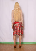 Tara Jarmon Silk Print Skirt (XS/S)