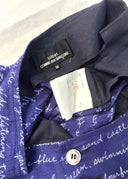 CDG Tricot AD 2002 Cotton Text Skirt (XS/S)