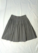 Margaret Howell Grey Pleated Skirt (S/M)