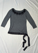 Alberta Ferretti Jewel Neck Sweater (S/M)