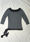 Alberta Ferretti Jewel Neck Sweater (S/M)