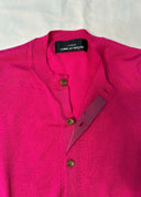 CDG Tricot AD 2010 Pink Shrunken Cardigan (XS/S)