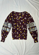 Kenzo Circle Print Sequin Top (M/L)