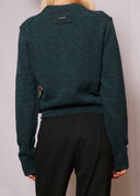 Dolce & Gabbana Cozy Green Sweater (M/L)