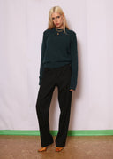 Dolce & Gabbana Cozy Green Sweater (M/L)