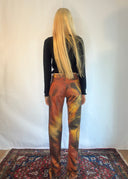 Roberto Cavalli FW 2000 Tiger Jeans (XS/S)