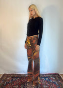 Roberto Cavalli FW 2000 Tiger Jeans (XS/S)