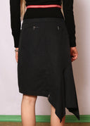 Sportmax Asymmetrical Belted Skirt (S)