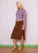 Philosophy di Alberta Ferretti Purple Knit (XS/S)